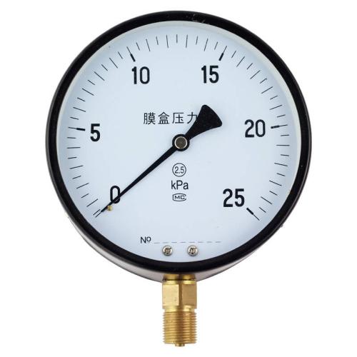 YE-100、150膜盒壓力表